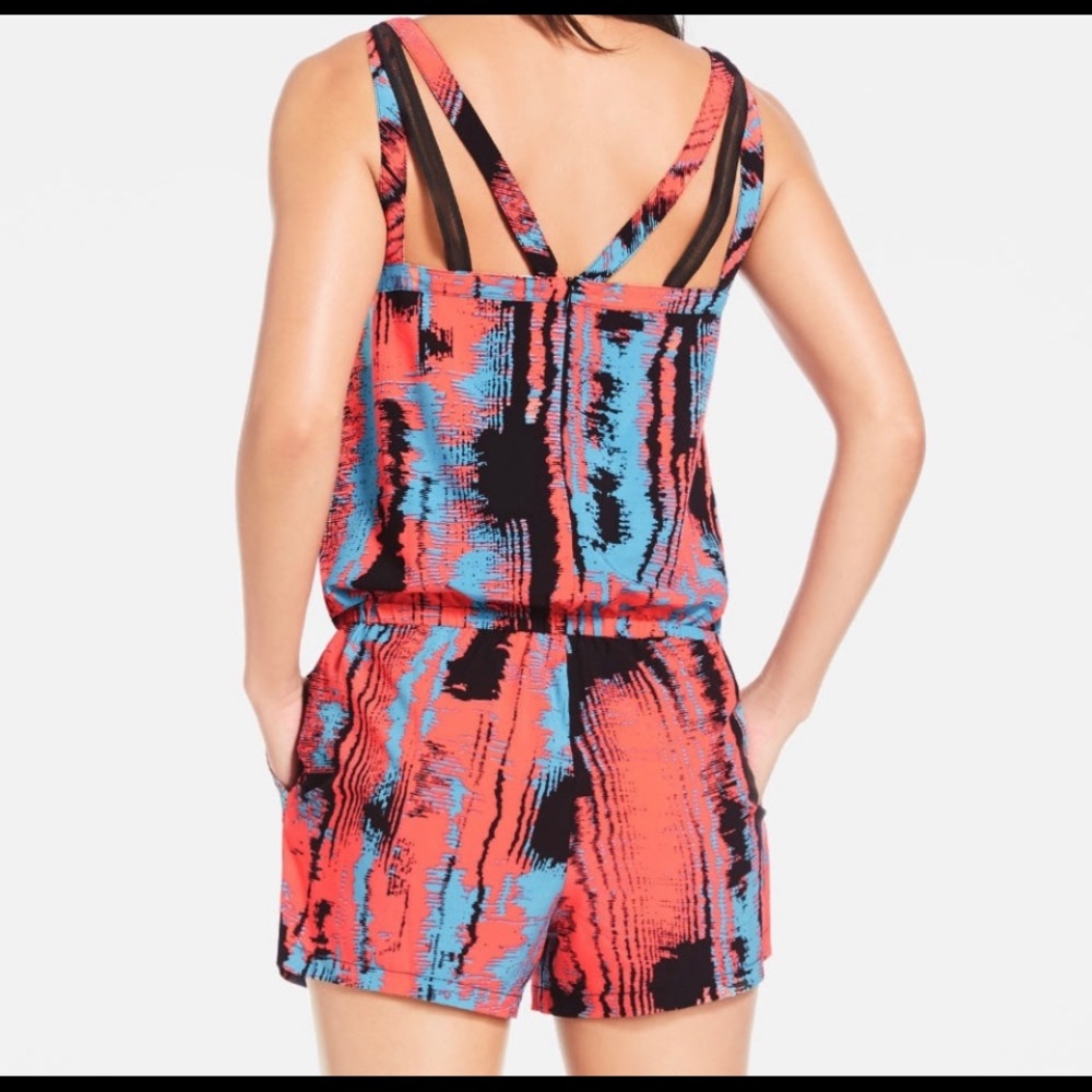 Fabletics Liza Multicolored Romper Size Small - image 2